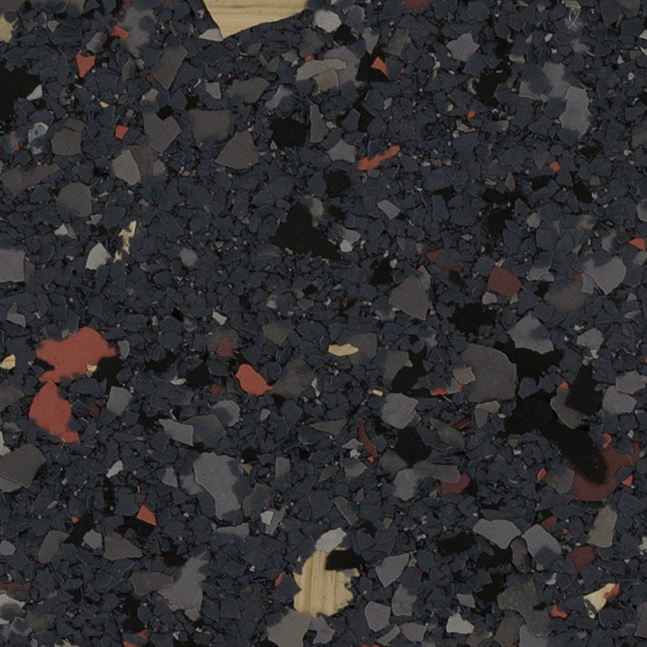 RED COAL (POLYVINYL FLAKE)